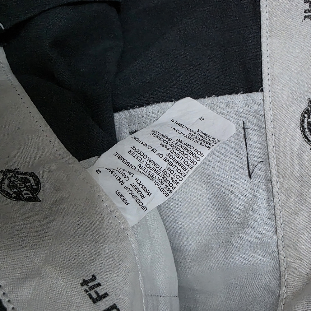 Dickies Black Work Shorts W42